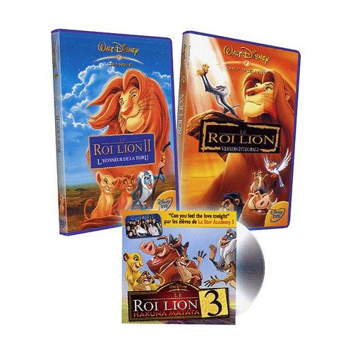 Le Roi Lion Ii - L'honneur De La Tribu + Le Roi Lion - Pack