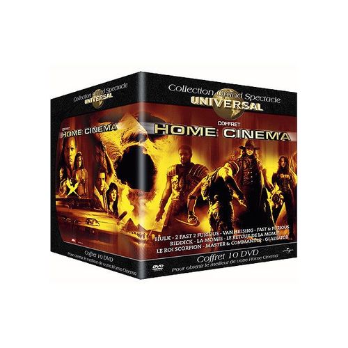Coffret Home Cinema - 10 Dvd - Pack