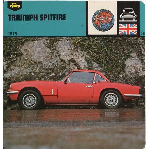 Fiche Edito-Service Triumph Spitfire