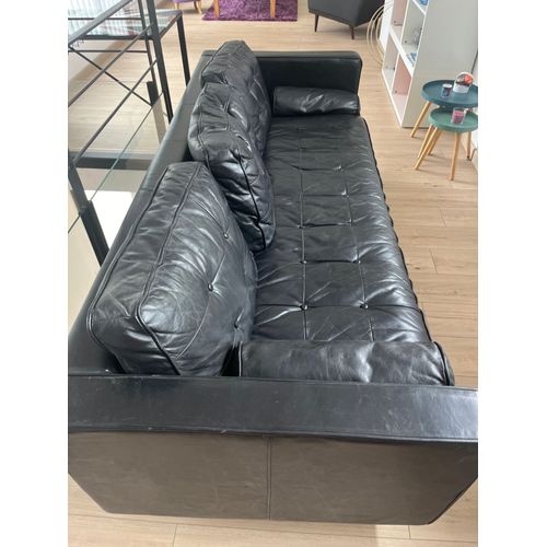 Vend Canapé Cuir 3 Places
