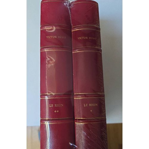 Victor Hugo, Le Rhin 2 Tomes Beaux Livres
