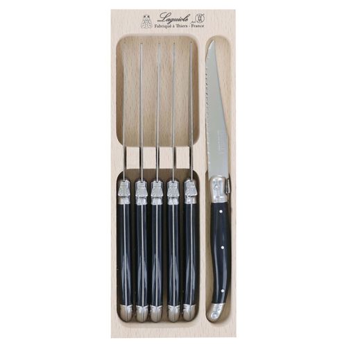 Laguiole Andre Verdier Made In France Couteaux A Steak Viande Coupe Decoupe Cuisine Art De La Table Camping Comasound Kartel