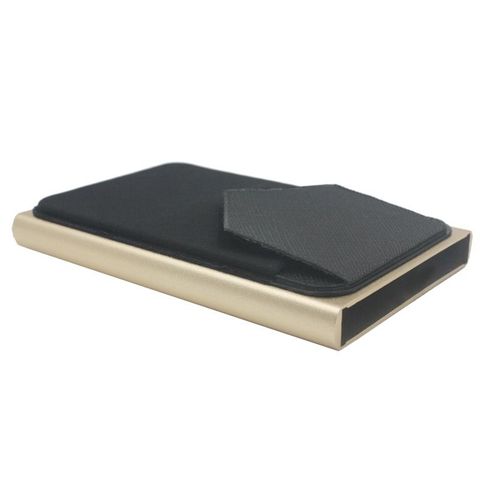 Portefeuille Pop-Up pour hommes et femmes, carte d'identité RFID, Mini paquet, sac de rangement d'équipement de protection en aluminium et métal, à dégagement rapide intelligent