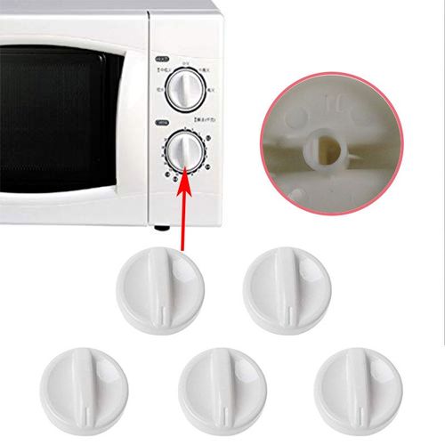 Bouton de minuterie rotatif universel pour four à micro-ondes, 5 pièces de rechange pour four à micro-ondes, accessoires