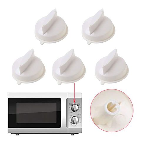 Bouton de minuterie rotatif universel pour four à micro-ondes, pièces de rechange, 5 pièces