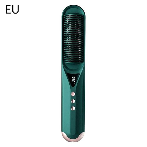 Brosse rotative à Air chaud 2 en 1 pour le coiffage et le contrôle des frisottis, brosse pour sèche-cheveux ionique négatif, 7 niveaux de contrôle de la température