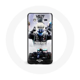 Coque Pour Samsung Galaxy J7 Formule 1 Valtteri Bottas Pilote De Course F1 Noir