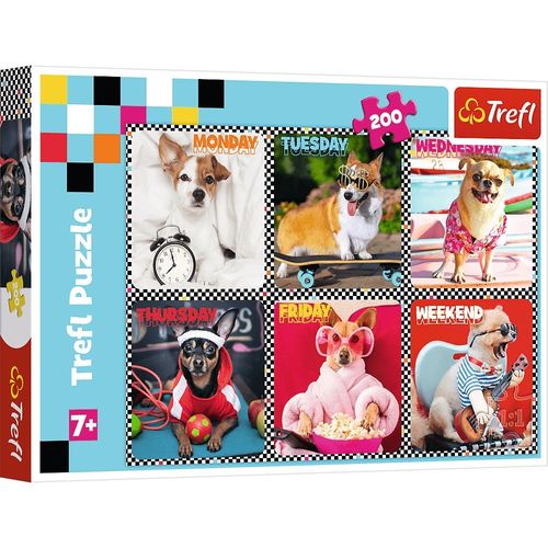 Cheerful Dogs - Puzzle 200 Pièces