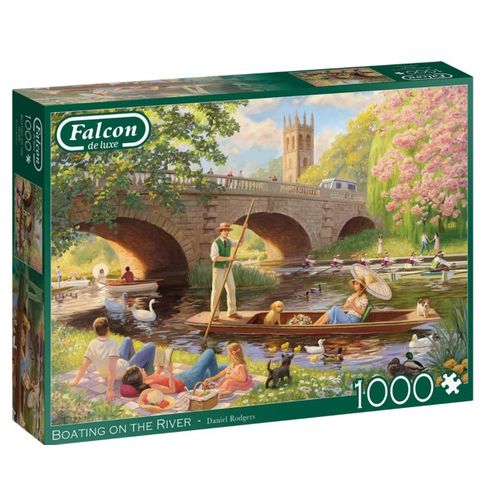 Boating On The River - Puzzle 1000 Pièces