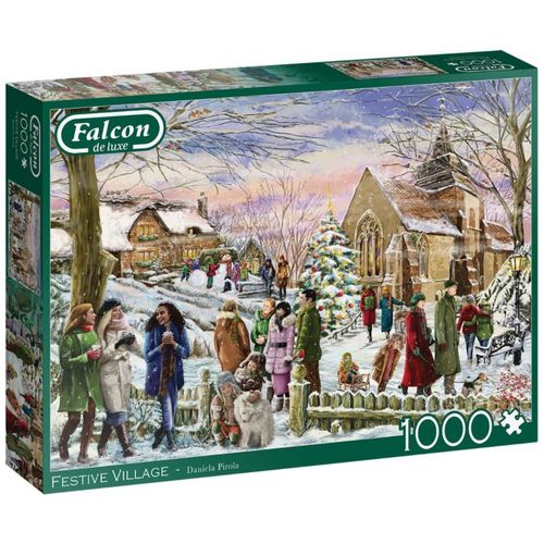 Village Festif - Puzzle 1000 Pièces