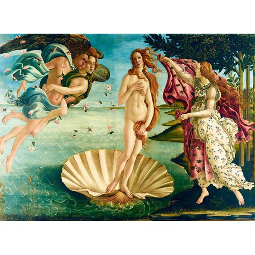 Botticelli - The Birth Of Venus, 1485 - Puzzle 4000 Pièces