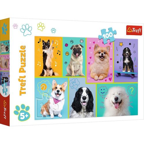 Monde De Chiens - Puzzle 100 Pièces