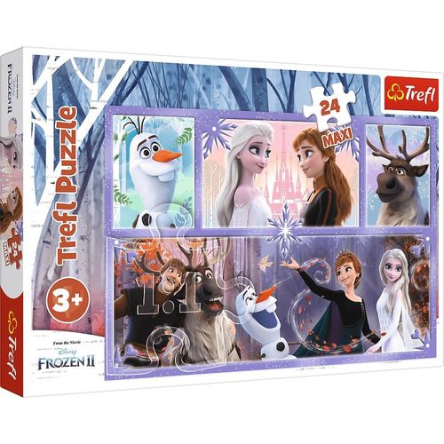 Puzzle Pièces Xxl - La Reine Des Neiges - Puzzle 24 Pièces