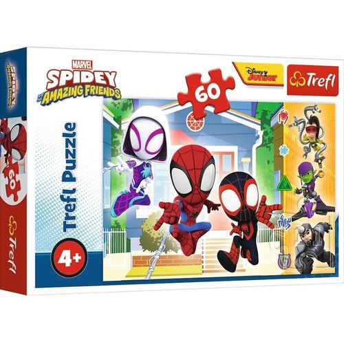 Marvel Spidey Spidey And His Amazing Friends - Puzzle 60 Pièces