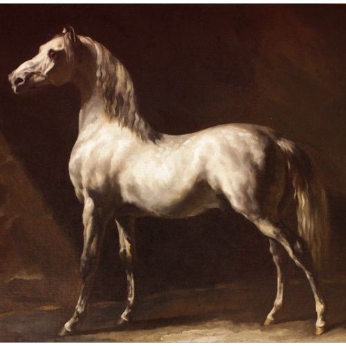 Théodore Géricault : Cheval Arabe Gris-Blanc - Puzzle 1000 Pièces