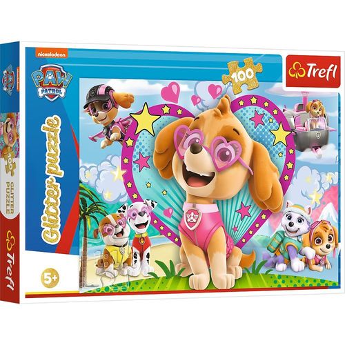Puzzle Brillant - Pat Patrouille - 100 Pièces