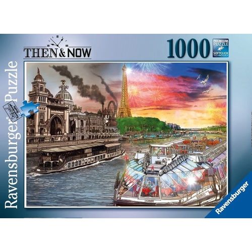 Then And Now - Paris - Puzzle 1000 Pièces