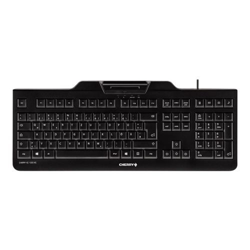 CHERRY KC 1000 SC - Clavier - USB - R.-U. - noir