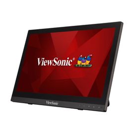 ViewSonic - Écran LED - 16" (15.6" visualisable) - écran tactile - 1366 x 768 @ 60 Hz - TN - 190 cd/m² - 500:1 - 12 ms - HDMI, VGA - haut-parleurs