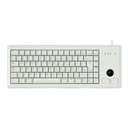 CHERRY G84-4400 Compact Keyboard - Clavier - USB - Anglais - gris clair