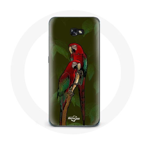 Coque Pour Samsung Galaxy A5 Pionus Perroquet Rouge