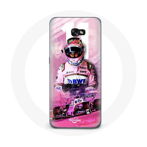 Coque Pour Samsung Galaxy A3 2016 Formule 1 Sergio Pérez Pilote De F1 Rose