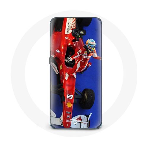 Coque Pour Samsung Galaxy A5 2016 Formule 1 Fernando Alonso Pilote Automobile F1 Rouge