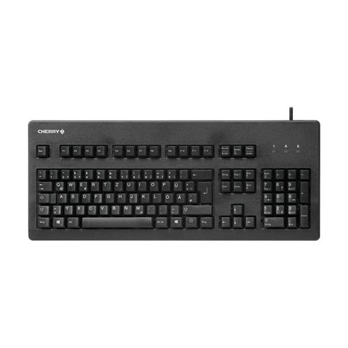 CHERRY G80-3000 - Clavier - PS/2, USB - Allemand - noir