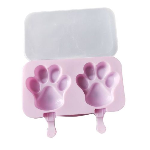 Moule À Crème Glacée En Silicone, 50 Pièces, Catoon Bonhomme De Neige, Bâtonnets En Bois, Artisanat Domestique Pour Enfants