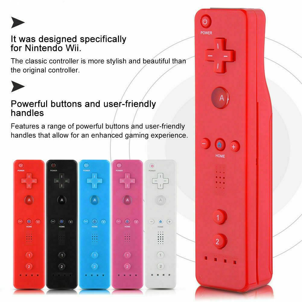 Le Noir Manette De Jeu Sans Fil Pour Nintendo Wii, Tlcomma... - 6