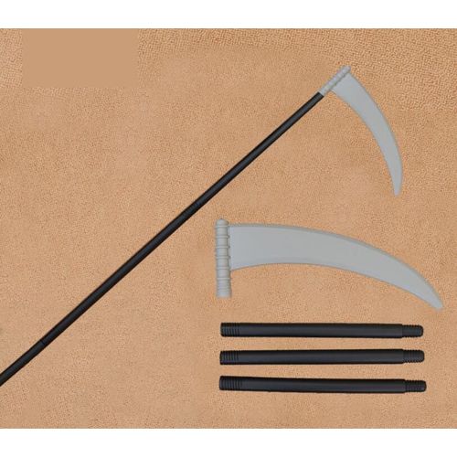 Jouets Délicats En Plastique Pour Enfants, Armes Du Diable, Accessoires D'Halloween Amusants, Fourchette De Bétail, Accessoire De Fête, Faucille En Plastique Et Hache En Plastique, Pirate
