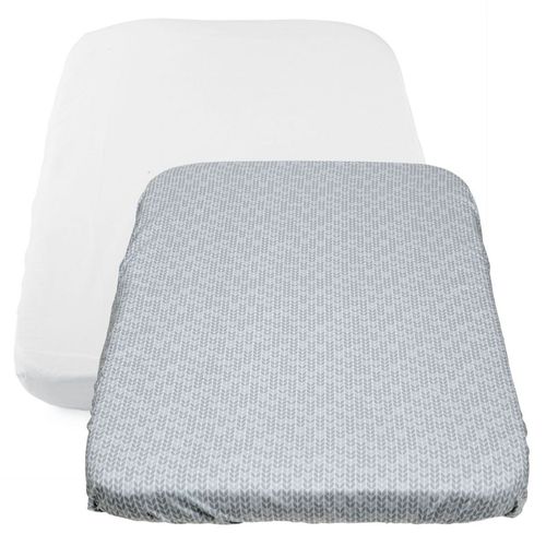 Lot De 2 Draps Housses Next2me Tricot - Chicco