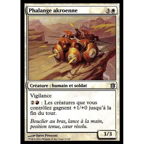 Phalange Akroenne - Magic - Créations Divines - U - 2/165