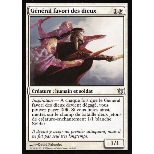 Général Favori Des Dieux - Magic - Créations Divines - U - 14/165