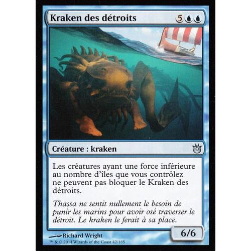 Kraken Des Détroits - Magic - Créations Divines - U - 42/165