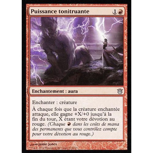 Puissance Tonitruante - Magic - Créations Divines - U - 114/165