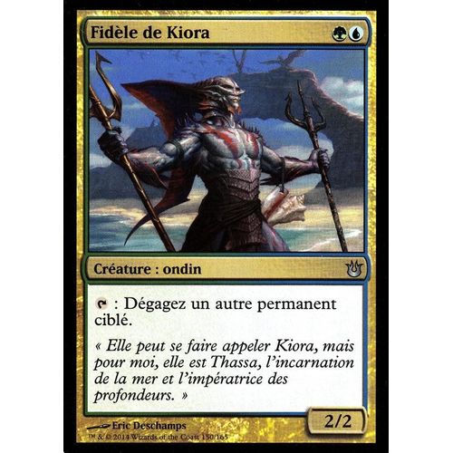 Fidèle De Kiora - Magic - Créations Divines - U - 150/165