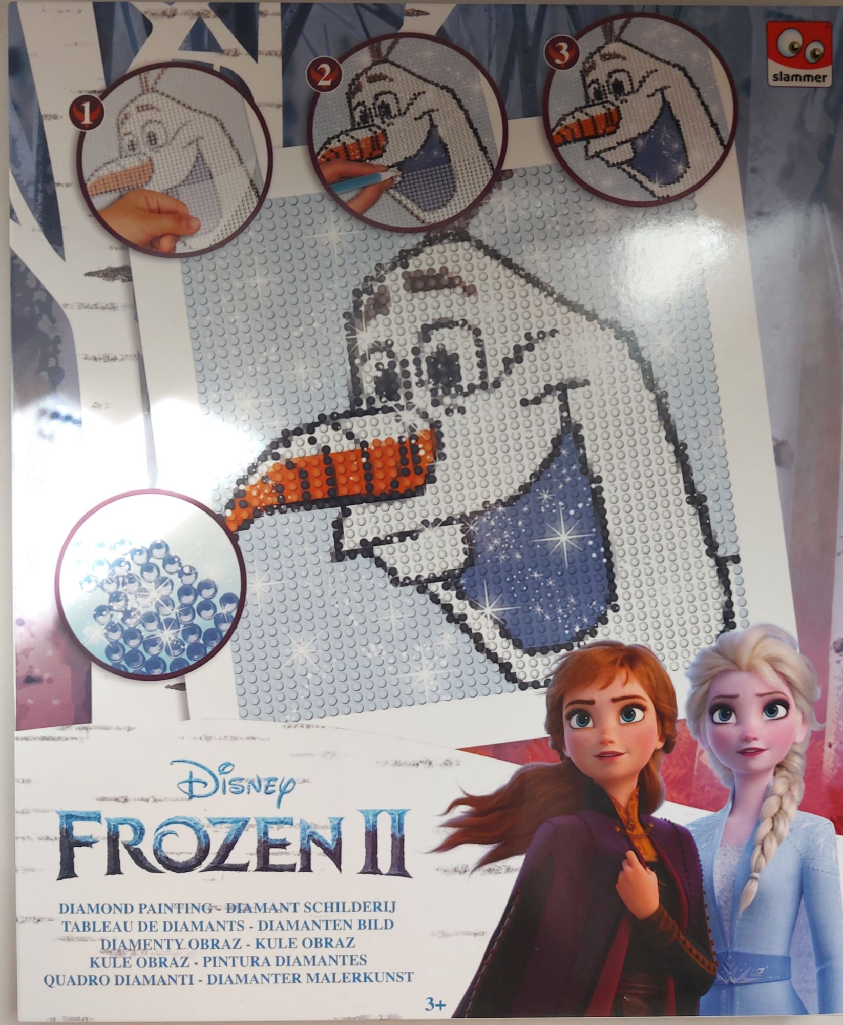 La Reine Des Neiges Frozen Il - Kit Mosaique Diamant - Olaf