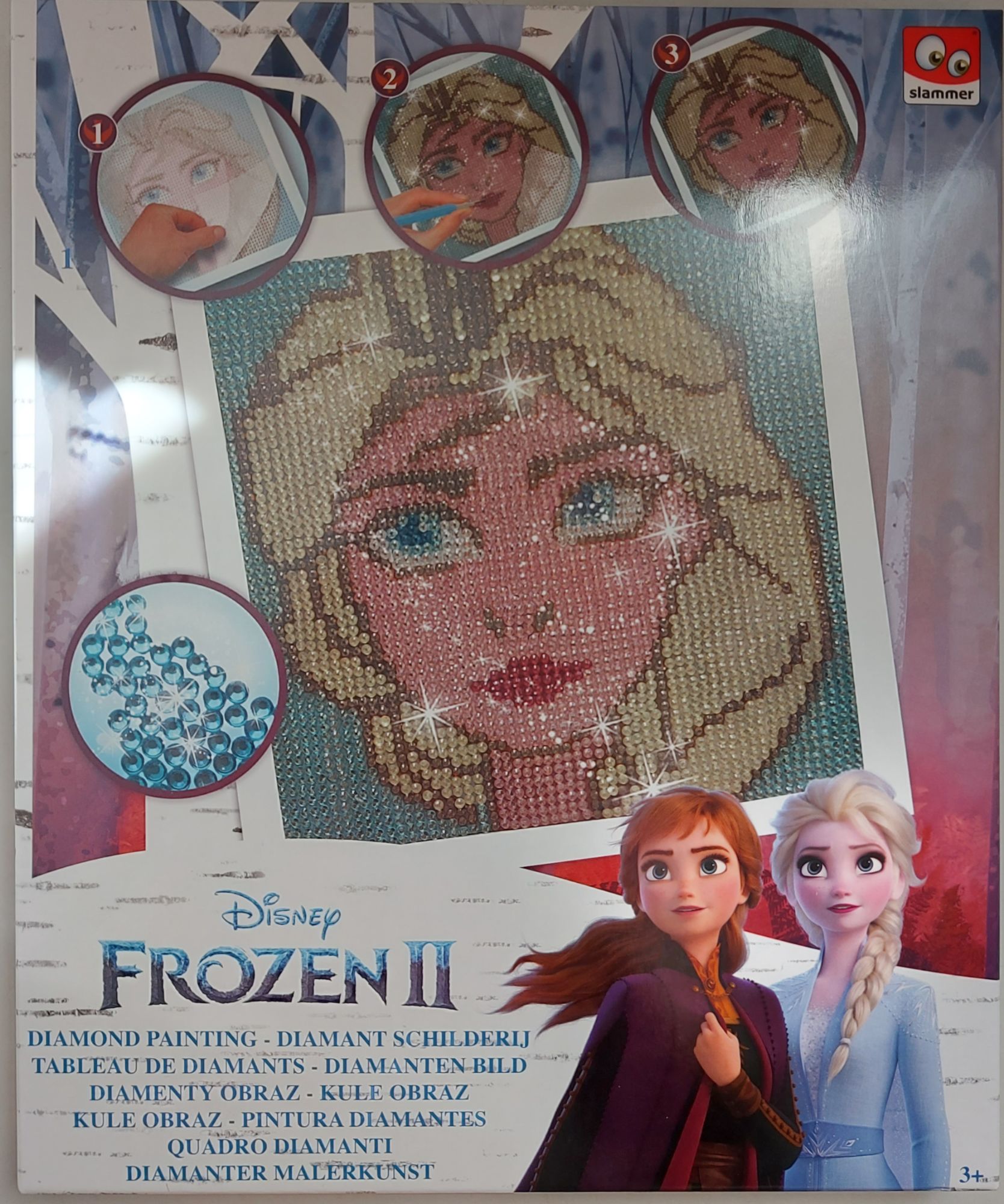 La Reine Des Neiges Frozen Il - Kit Mosaique Diamant - Elsa