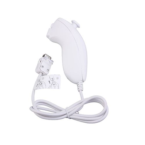 Blanc Pour Nunchuck Manette De Jeu 2 Fr 1 Pour Nintendo Wii Motion Plus, Contrôleur À Distance Sans Fil Pour Wii Nunchuck