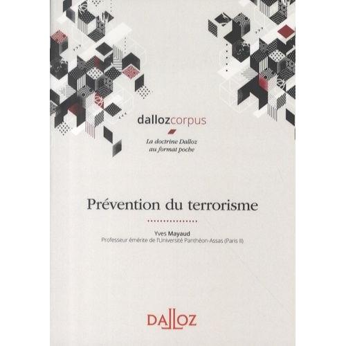 Prévention Du Terrorisme