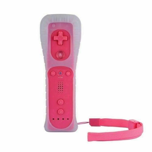 Plier Rose Manette De Jeu Nunchuck Sans Fil, 1 Pièces, Controlleur À Distance Pour Nintendo Wii / Wii U, Sans Motion Plus