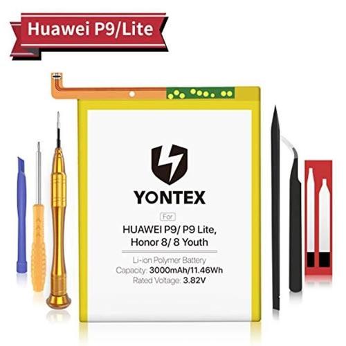 Yontex Batterie Compatible Avec Huawei P20 Lite P9 Lite Hb366481ecw 3000mah Batterie Interne Pour Huawei P10 Lite Honor 8 Youth Batt