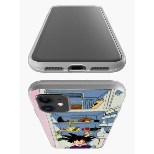 Coque Iphone 12 Kid Goku Fridge / Silicone / Manga