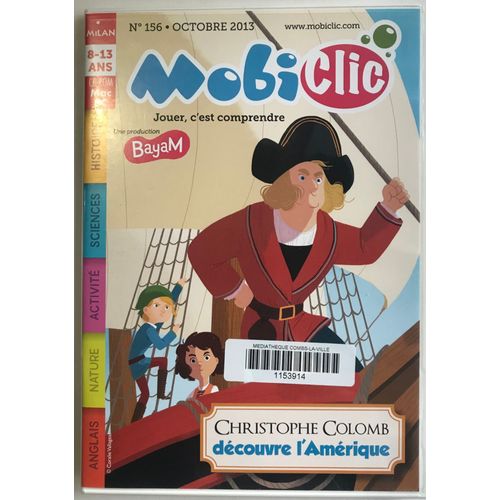 Mobiclic 156 Christophe Colomb Decouvre L'amerique