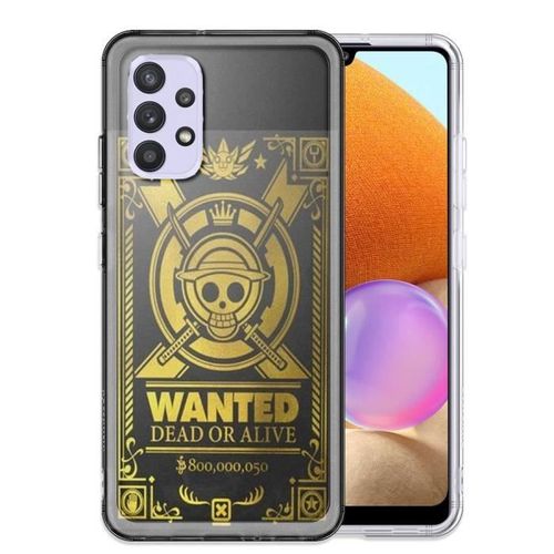 Coque Silicone Compatible Samsung Galaxy A32 4g One Piece Mugiwara Dead Or Alive