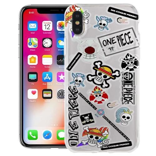 Coque Silicone Iphone Xr One Piece Stickers