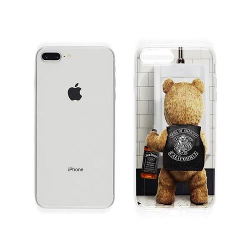 Coque Iphone Se 2020 Teddy Jack Soa, Antichocs ? Motif Fun, En Silicone, Pare-Chocs Souple Compatible Téléphone Apple Iphone Se 2020