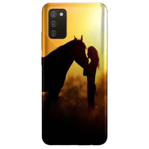 Coque Samsung Galaxy A02s Passion Cheval - Silicone - Animaux