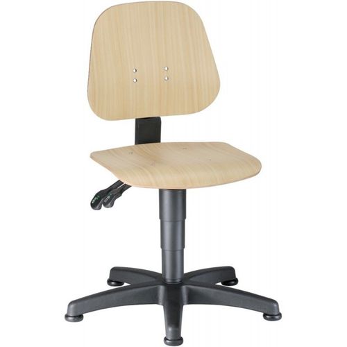 Chaise de travail Unitec 1 sur patins - skai 9650-0551